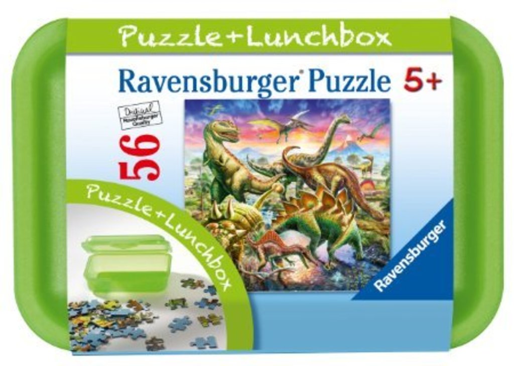 4005556075331 dinozaury giganci lanchbox 56el. 075331 ravensburger sklep zabawki poznan mimi