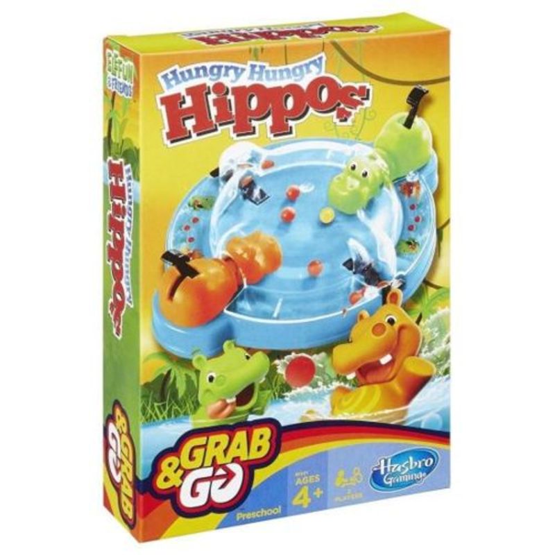 5010994861414 gra hungry hippos grab   go b1001 hasbro mimionline sklep pozna%c5%84