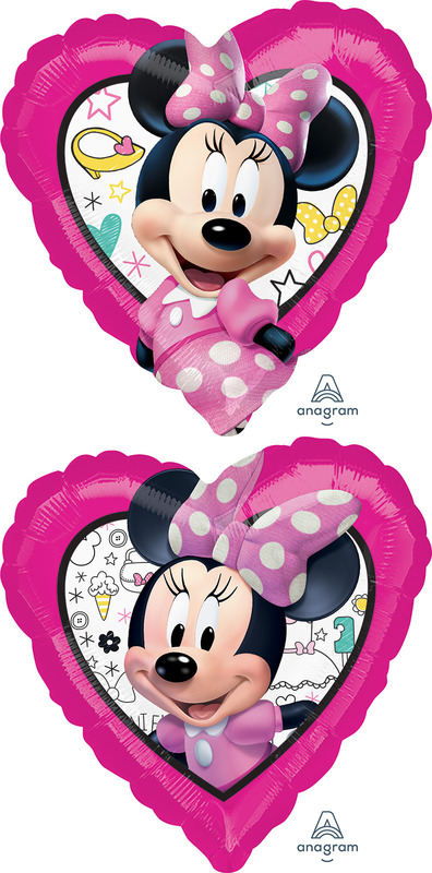Minnie mouse 2 sided design 43cm