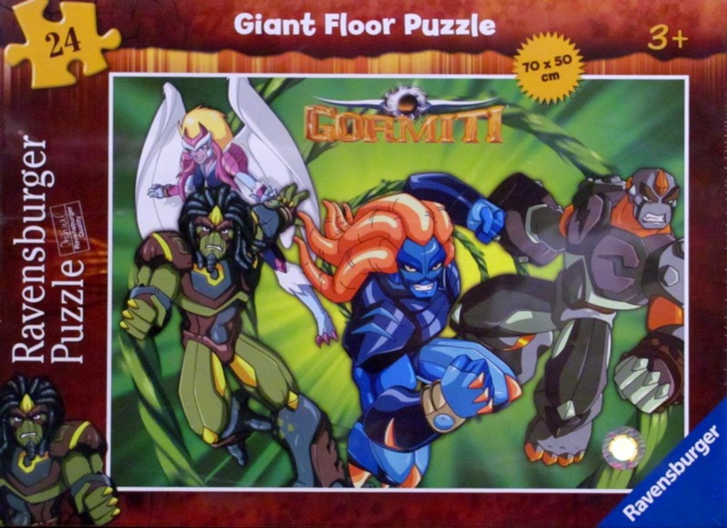 Gormiti -  puzzle podłogowe - 24el - 42,55 PLN