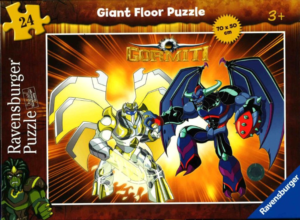 Gormiti w akcji - puzzle podłogowe - 24el - 42,55 PLN