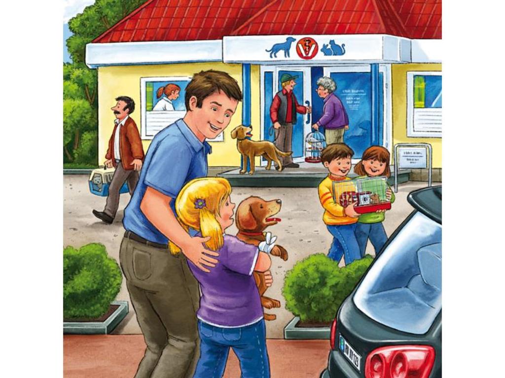 4005556094240 lecznica dla zwierz%c4%85t puzzle 3x49el ravensburger 094240 sklep puzzle uk%c5%82adanki gry zabawki dla dzieci 5lat mimi pozna%c5%84 1