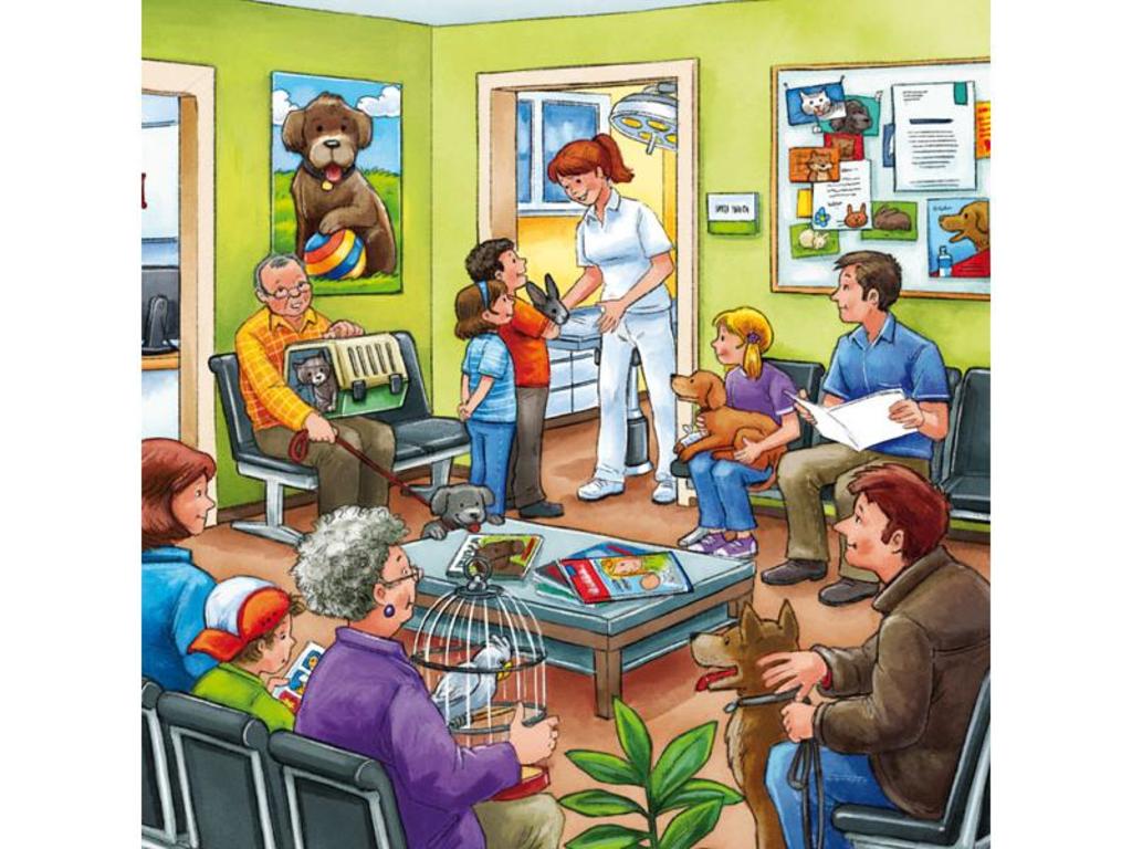 4005556094240 lecznica dla zwierz%c4%85t puzzle 3x49el ravensburger 094240 sklep puzzle uk%c5%82adanki gry zabawki dla dzieci 5lat mimi pozna%c5%84 2