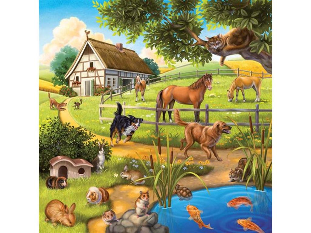 4005556092659 zwierz%c4%99ta 3x49el puzzle ravensburger 092659 sklep zabawki dla dziecka online mimi internetowy sklep z grami 1