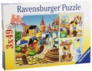 4005556092413 pinokio 3x49el. 092413 ravensburger sklep zabawki poznan mimi1