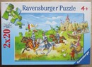 4005556090181 rycerska wyprawa 2x20el. 090181 ravensburger sklep zabawki poznan mimi