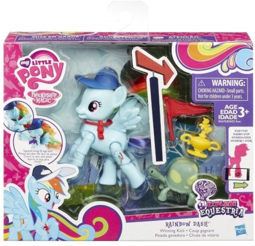 My Little Pony Kucykowe Przygody B5676 Rainbow Dash HASBRO B3602 - 29,52 PLN
