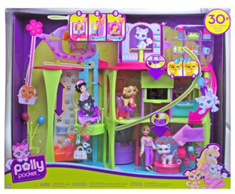 Polly pocket klinika zwierzat 5050 2