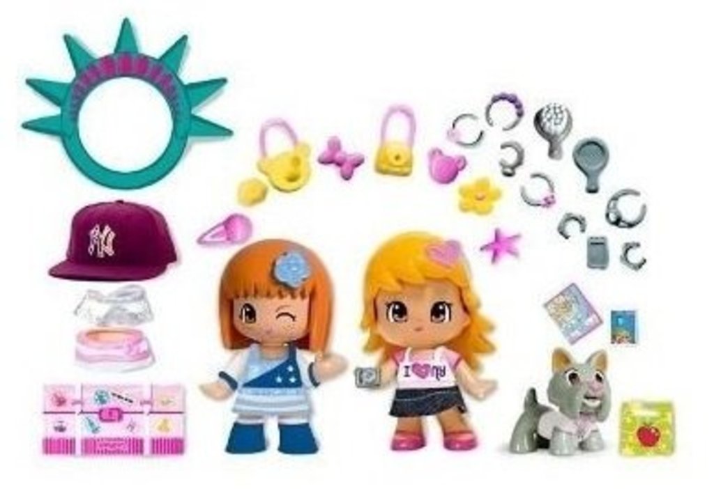 Laleczki pinypon zestaw wycieczkowy famosa 7350 1