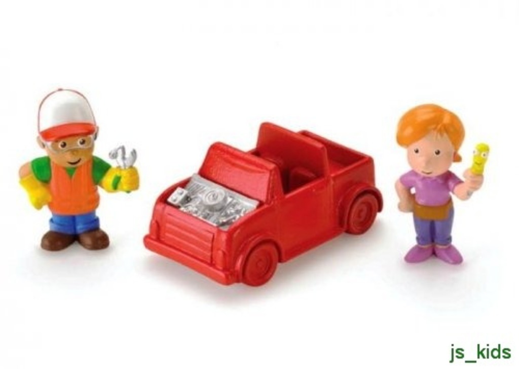 Maniek z%c5%82ota r%c4%85czka figurki zabawki fisher price jpg