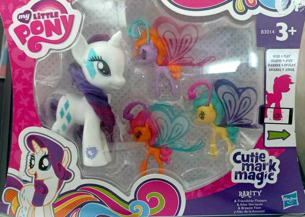 My Little Pony B3014Skrzydlaty kucyk Rarity HASBRO B0358 - 22,49 PLN