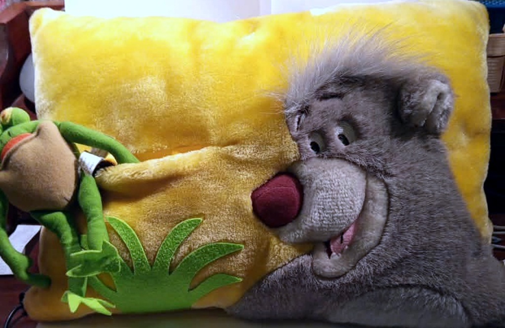 Poduszka Baloo z żaba 10370 - 76,74 PLN